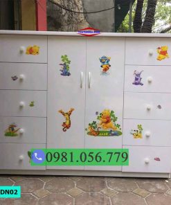 Tủ nhựa Đài Loan đa năng nhiều ngăn kéo DN02