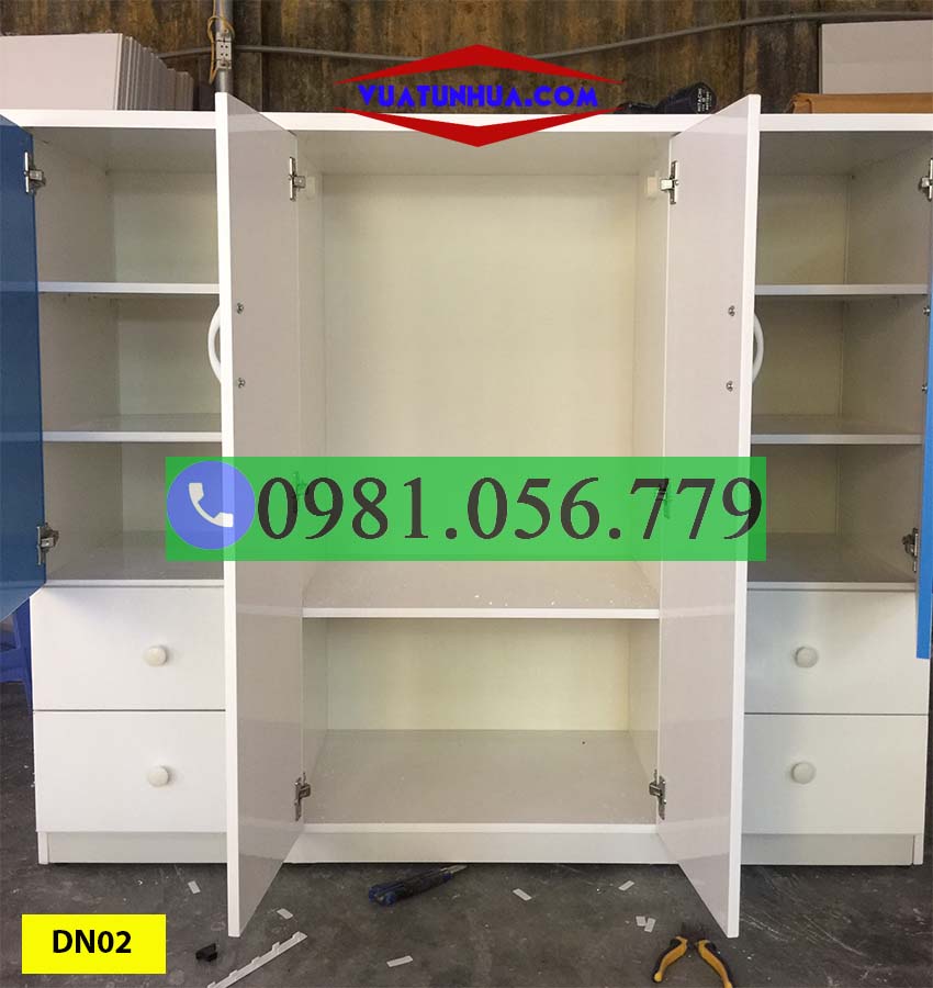 Tủ nhựa Đài Loan đa năng nhiều ngăn kéo DN02 thiết kế đa dụng
