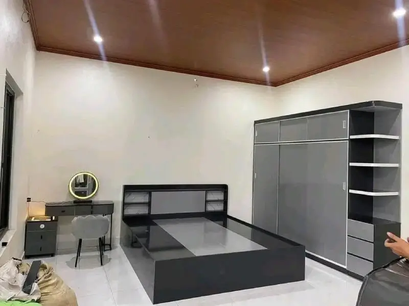 Giường ngủ nhựa Đài Loan phối màu GN08