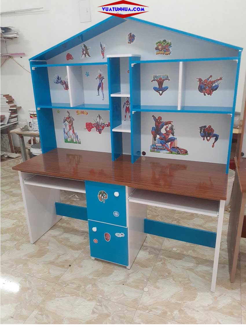 bàn học nhựa đôi cho 2 bé1