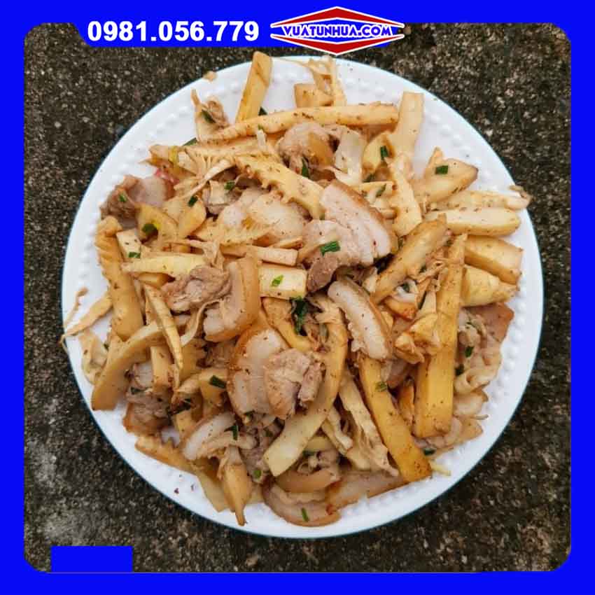 Cách làm thịt ba chỉ xào măng