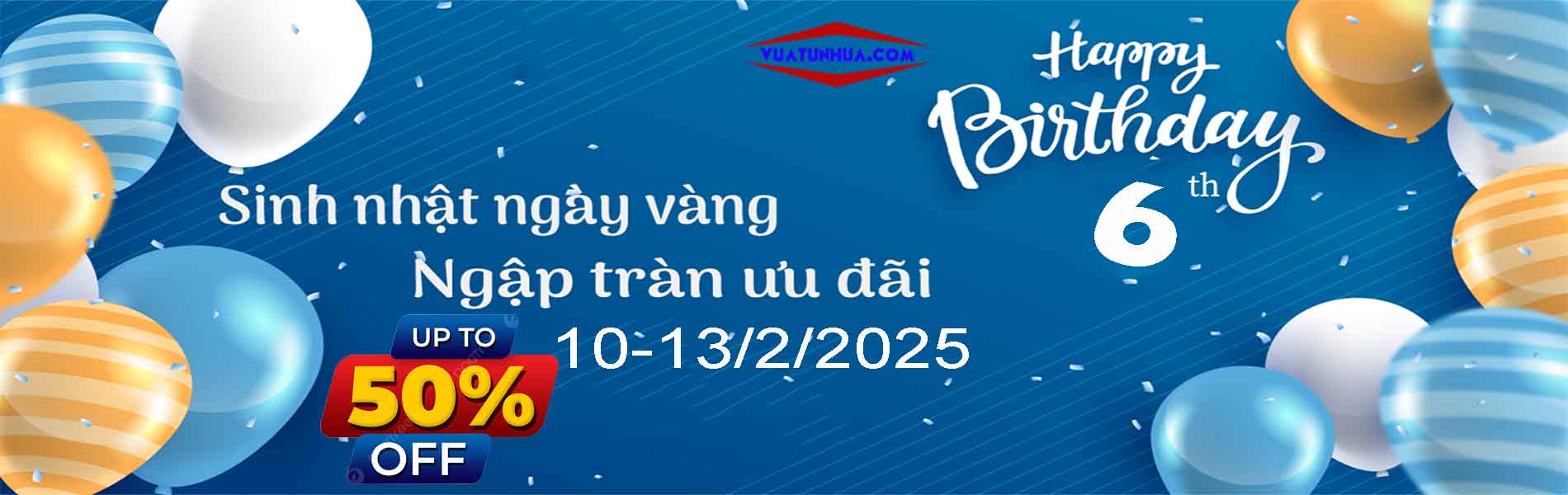 Sinh nhật ngày vàng Ngập tràn ưu đãi